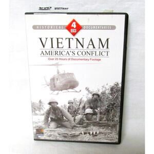 Vietnam War Americas Conflict DVD, 2008, 4-Disc Set, Military Documentary
